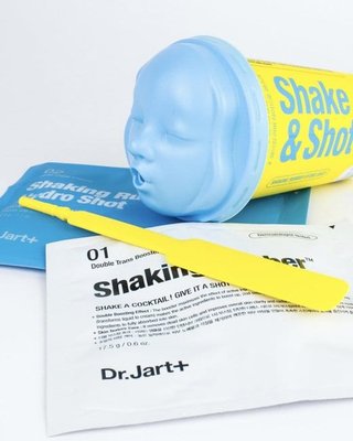 Увлажняющая альгинатная маска Dr.Jart+ Dermask Shaking Rubber Hydro Shot Mask 14004 фото