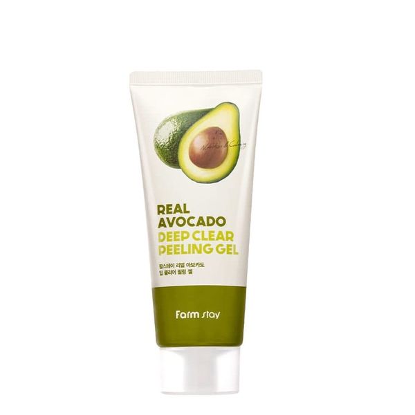 Пилинг-гель с авокадо FarmStay Real Avocado Deep Clear Peeling Gel 14132 фото