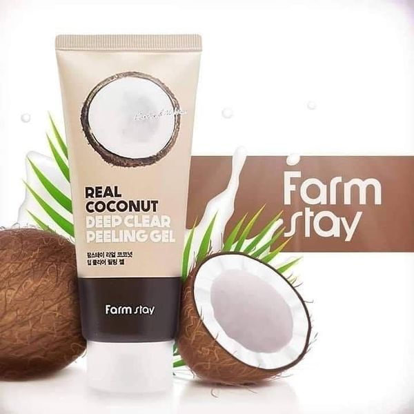 Пилинг-гель с кокосом FarmStay Real Coconut Deep Clear Peeling Gel 14138 фото