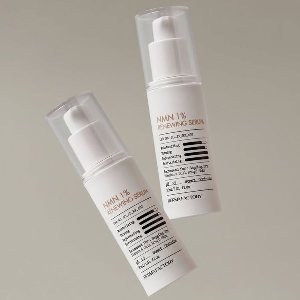 Антивікова відновлююча сироватка для обличчя Derma Factory NMN 1% Renewing Serum , 30 мл 190143 фото