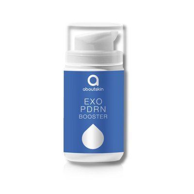 Мультиактивна сироватка з полінуклеотидами та рослинними екзосомами ABOUTSKIN EXO-PDRN Booster, 30 мл 190494 фото