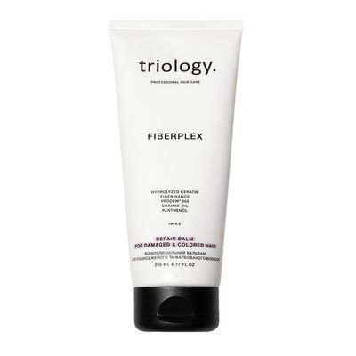 Восстанавливающий бальзам для поврежденных и окрашенных волос Triology Fiberplex, 200 мл Triology Fiberplex, 200 мл 190544 фото