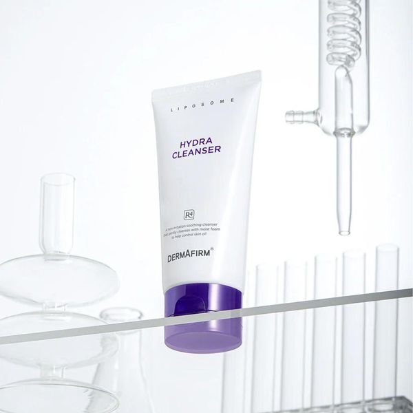 Мягкий гель для умывания с липосомами Dermafirm Hydra Cleanser R4 Perilla Purple , 120 мл 18897 фото