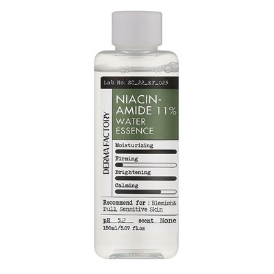 Derma Factory Niacin-Amide 11% Water Essence , 150 мл 18848 фото